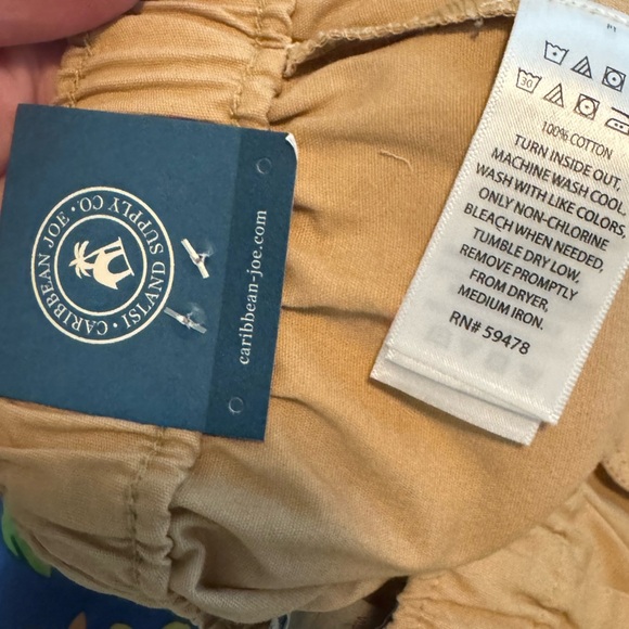 Khaki shorts by CARIBBEAN JOE “ mix & match “series see pic for more details 🌴 - Picture 3 of 6